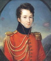 Portrait of Alfred de Vigny 1797-1863 - Francois Josephe Kinson