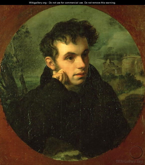 Portrait of Vassily Zhukovsky - Orest Kiprensky