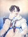 Portrait of Sophie Rostopchine 1799-1874 Countess of Segur - Orest Kiprensky