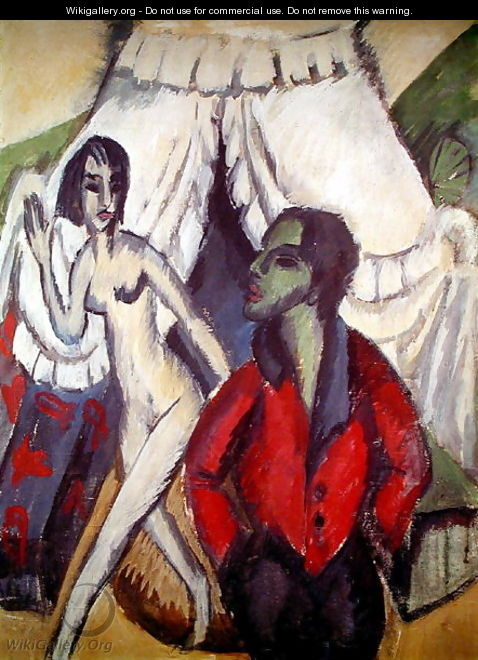 The Tent - Ernst Ludwig Kirchner