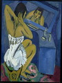 Woman before the Mirror - Ernst Ludwig Kirchner