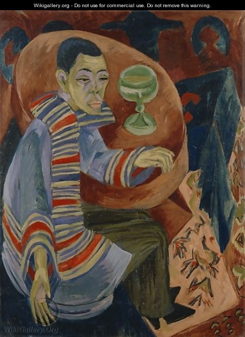 The Drinker - Ernst Ludwig Kirchner