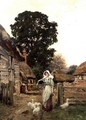 The Dairy Maid - Henry John Yeend King