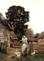 The Dairy Maid - Henry John Yeend King