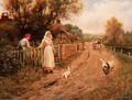 By the Garden Gate - Henry John Yeend King