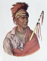 Notchimine or No Heart an Iowa Chief - (after) King, Charles Bird