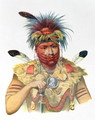 Ne Sou A Quoit a Fox Chief - (after) King, Charles Bird