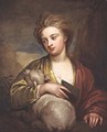 Portrait of Miss Voss as St Agnes - Sir Godfrey Kneller