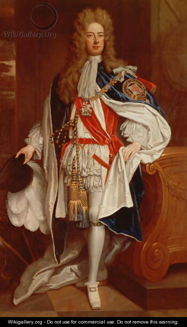 The Duke of Marlborough in Garter Robes - Sir Godfrey Kneller