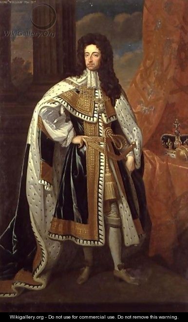 Portrait of King William III 1650-1702 - Sir Godfrey Kneller