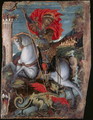 Icon of St George on Horseback Slaying the Dragon - Georgios Klontzas