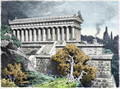 Temple of Diana at Ephesus from a series of the Seven Wonders of the Ancient World - Ferdinand Knab