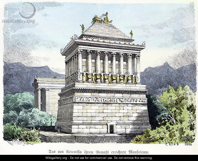 The Mausoleum of Halicarnassus - Ferdinand Knab