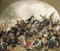 The Old Dessauer in the Battle of Turin - Hermann Joseph Wilhelm Knackfuss