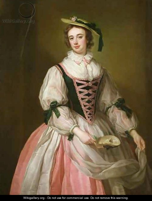 Portrait of Frances Macartney - George Knapton