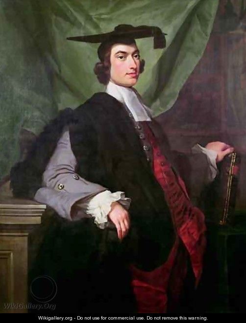 Portrait of a Scholar - George Knapton