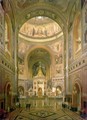 Interior of the Church of Christ the Saviour in Moscow - Fedor Andreevich Klages