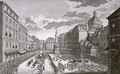 View of a procession in the Graben - (after) Kleiner, Salomon