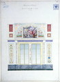 Mural design for the Hermitage St Petersburg - Leo Von Klenze