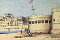 View of Mocha from the Jetty from an Original drawing by Lieutenant Carlefs IN - J. Kirk