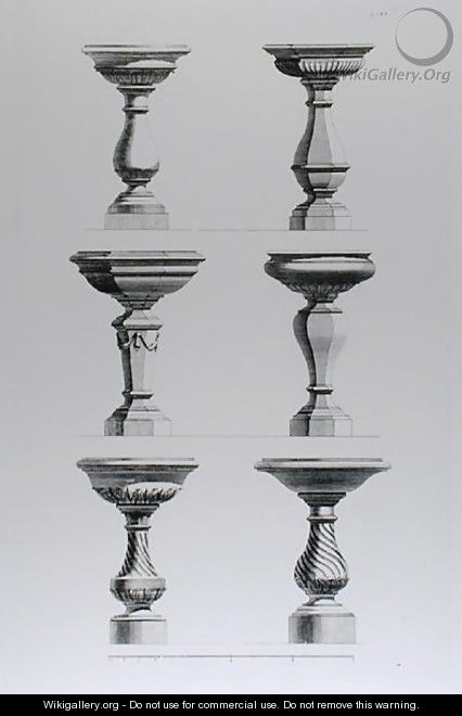 Designs for urns in the antique taste - Elisha Kirkall