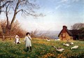 A Devonshire Cottage - Joseph Kirkpatrick