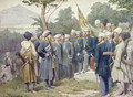 Caucasian Leader Shamil surrendering to Count Baryatinsky in 1859 - Aleksei Danilovich Kivshenko