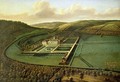 The Southeast Prospect of Hampton Court Herefordshire - Leonard Knyff