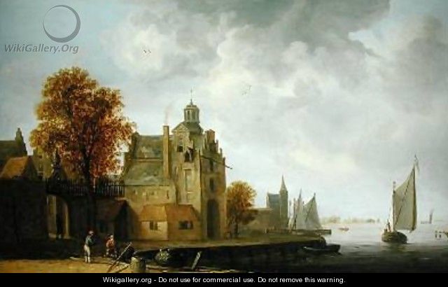 Landscape with a Church - Wouter Knyff
