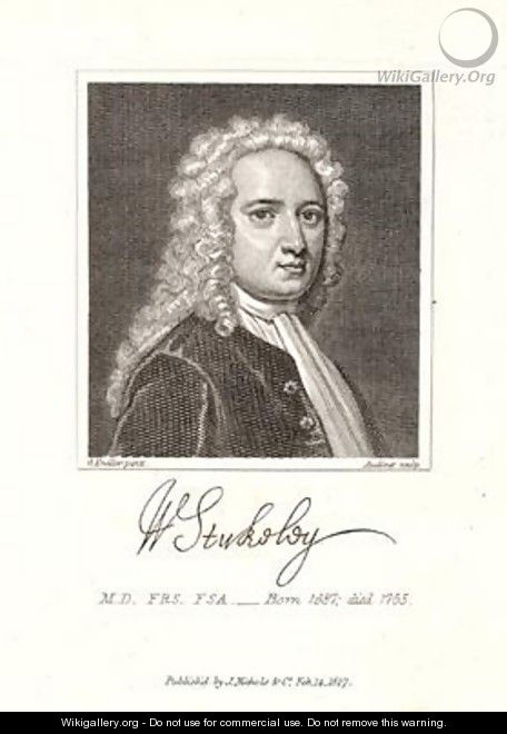 William Stukeley - (after) Kneller, Sir Godfrey