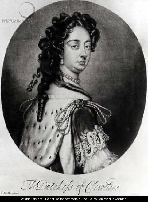 Portrait of Barbara Villiers Duchess of Cleveland 1641-1709 - (after) Kneller, Sir Godfrey