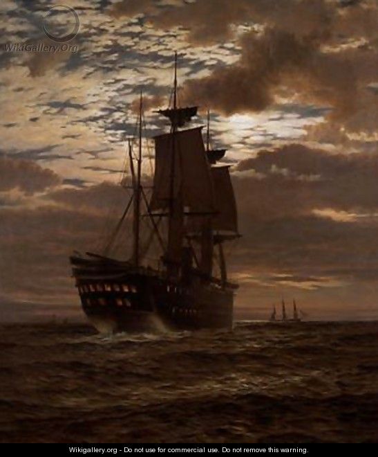 The Last Indian Troopship - Charles Parsons Knight