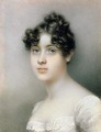 Portrait Miniature of Girl in a White Dress - (attr. to) Knight, Mary Ann