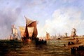 Shipping on the Dort Holland - William Calcott Knell