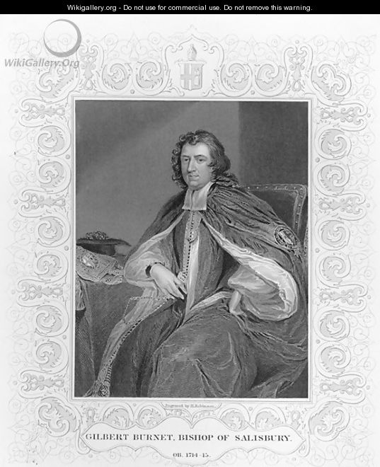 Gilbert Burnet Bishop of Salisbury - (after) Kneller, Sir Godfrey