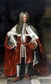Portrait of Henry 1st Viscount St John 1652-1742 in his coronation robes - (after) Kneller, Sir Godfrey