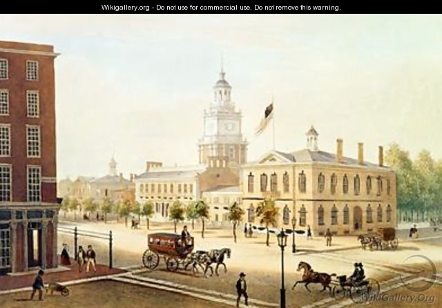 State House Philadelphia - (after) Kollner, Augustus