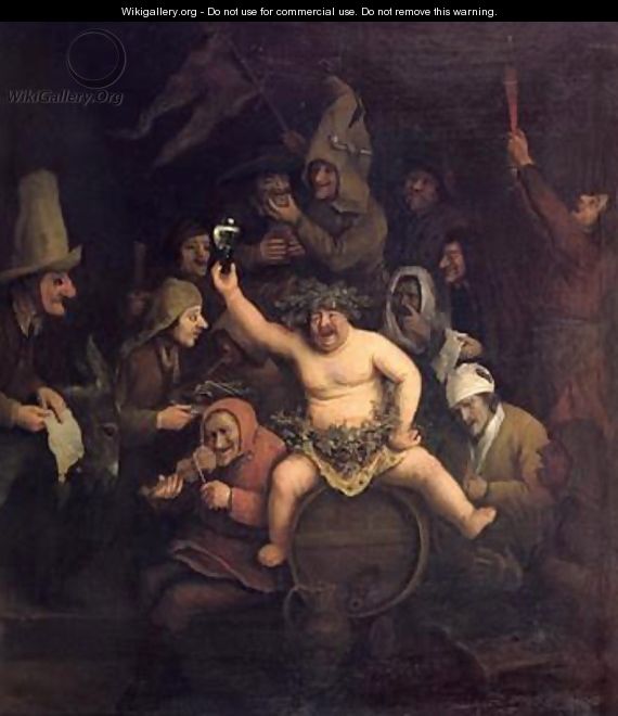 The Feast of Bacchus - Philips Koninck