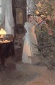 The Christmas Tree - Alexei Mikhailovich Korin