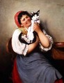 Her Favourite Cat - Ludwig Kohrl