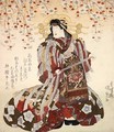 Iwai Kumesaburo II as Agemaki in Sukeroku yukari no Edo zakura - Utagawa Kunisada