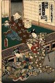 Scene from Omagasaki - Utagawa Kunisada