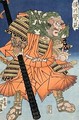 The warrior monk Yokogawa Kakuhan - Utagawa Kunisada