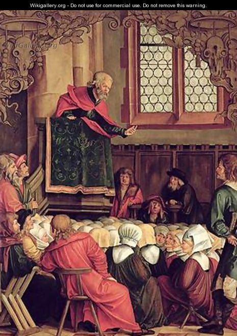 The Sermon of St Peter - Hans Suess Kulmbach