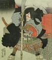 The Actor Ichikawa Danjuro VII as a Samurai Warrior - Utagawa Kunisada