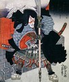 Ichkawa Danjuro VII as Kagekiyo in Kagekiyo - Utagawa Kunisada