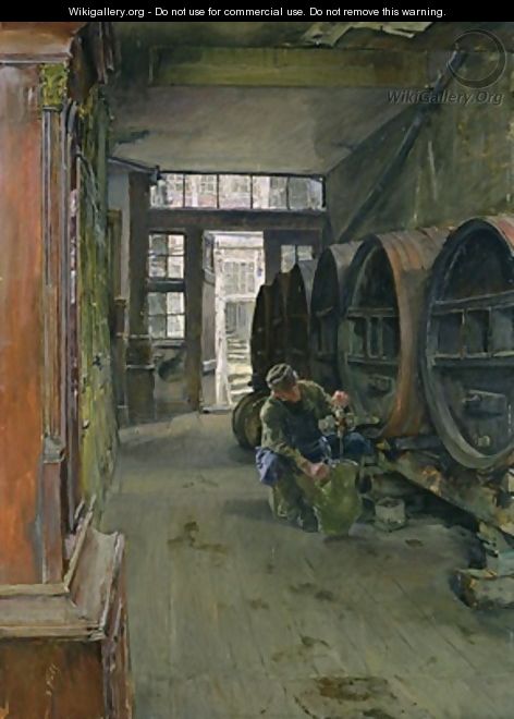 In the Vinegar Factory in Hamburg - Gotthardt Kuehl