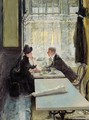 Lovers in a Cafe - Gotthardt Kuehl