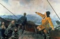 Leif Eriksson sights land in America - Christian Krohg