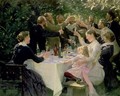 Hip Hip Hurrah Artists Party at Skagen - Peder Severin Kroyer